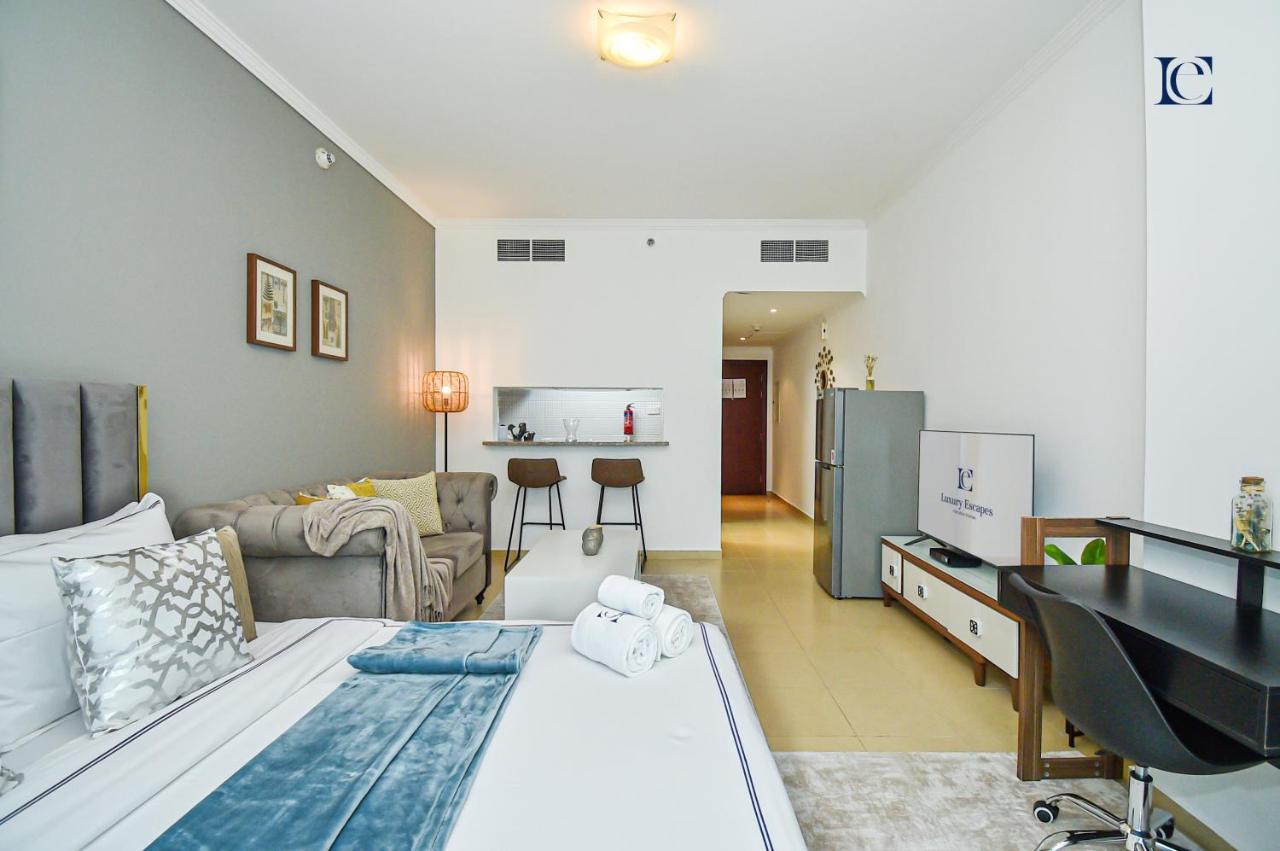 Luxury Escapes - Modern Studio Near Metro In X1 Tower Jlt ดูไบ ภายนอก รูปภาพ